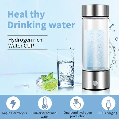 Hydrogen Ionized water bottle